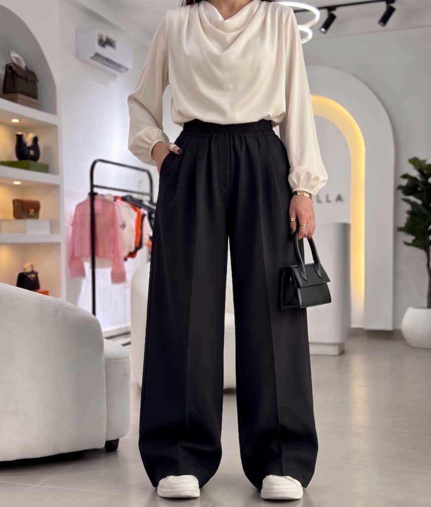 Pantalon femme carré