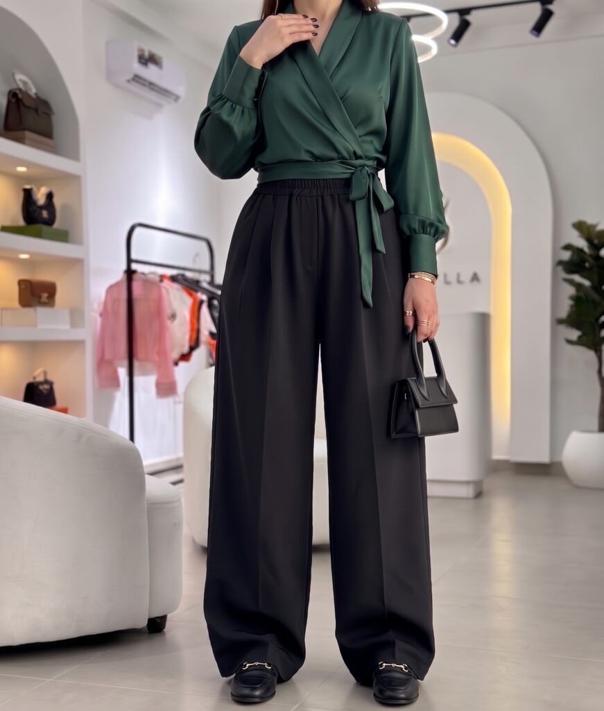 Pantalon femme carré