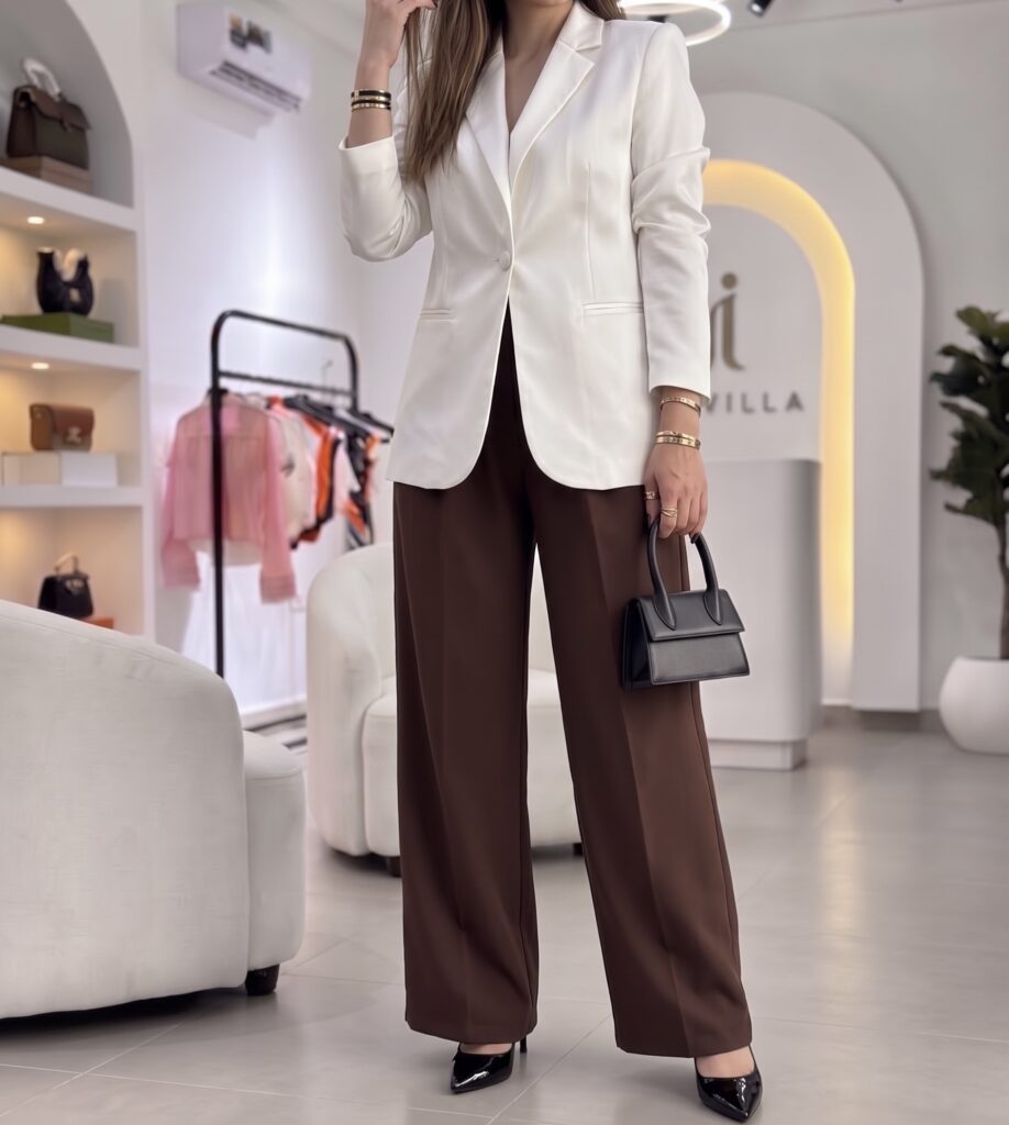 Pantalon femme carré