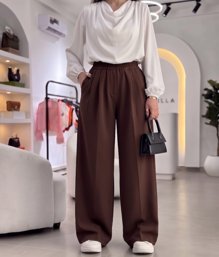 Pantalon femme carré