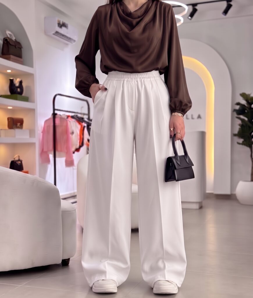 Pantalon femme carré