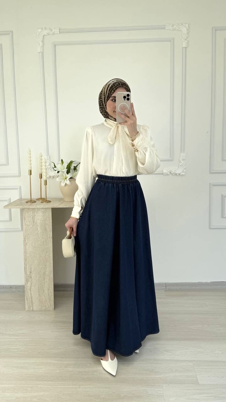 Jupe en denim L’esmella