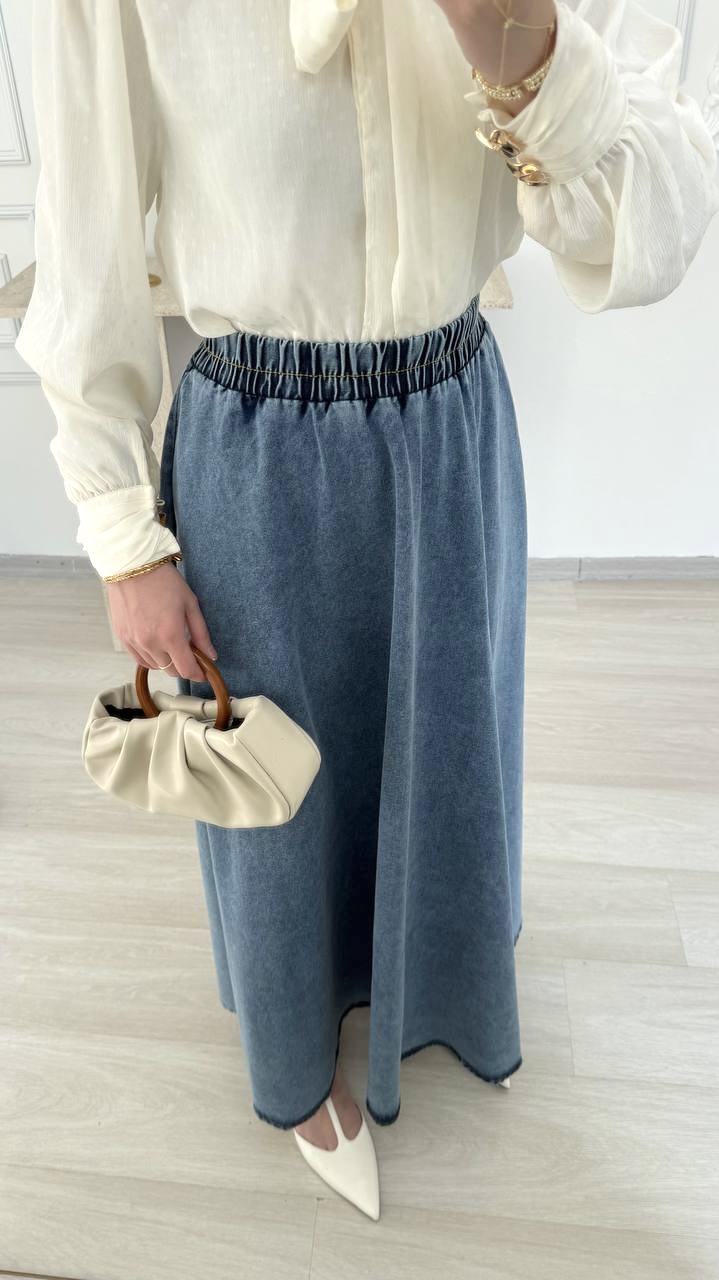 Jupe en denim L’esmella