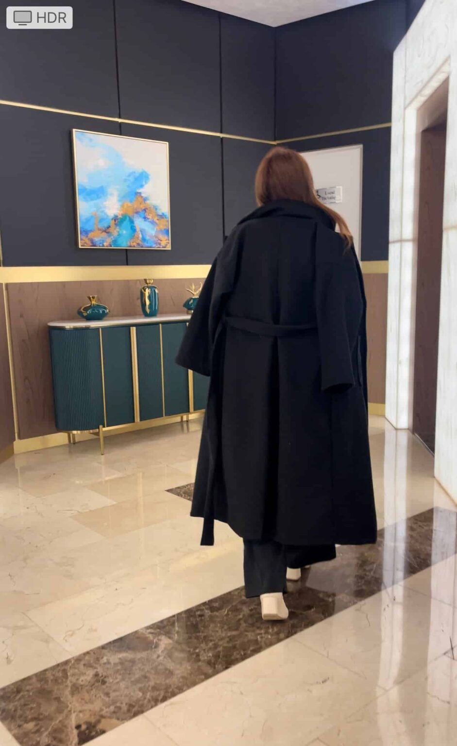 Manteau femme en cashemire model 2025