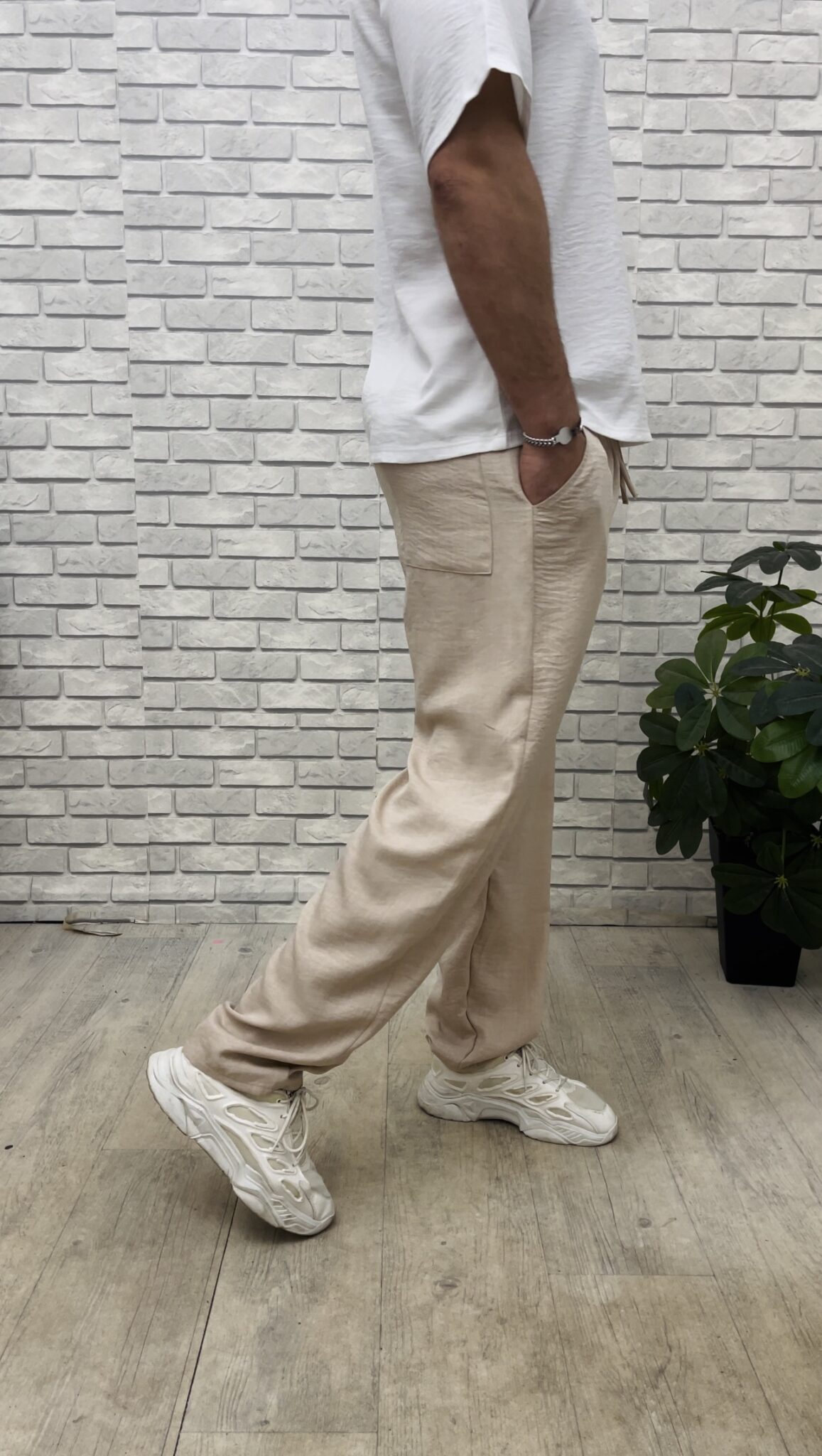 Pantalon emporio armani 100% Lin