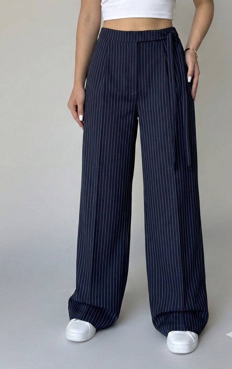 Pantalon a rayures lesmella