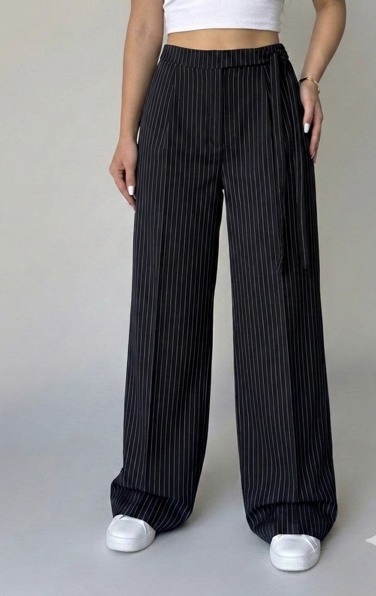 Pantalon a rayures lesmella