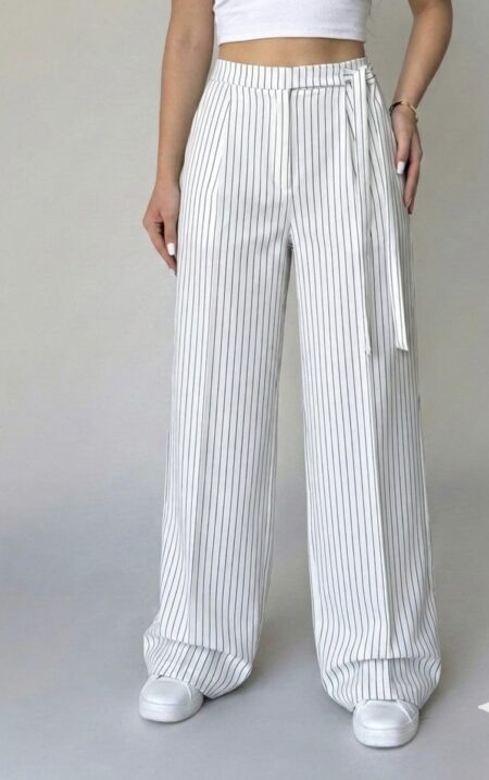 Pantalon a rayures lesmella