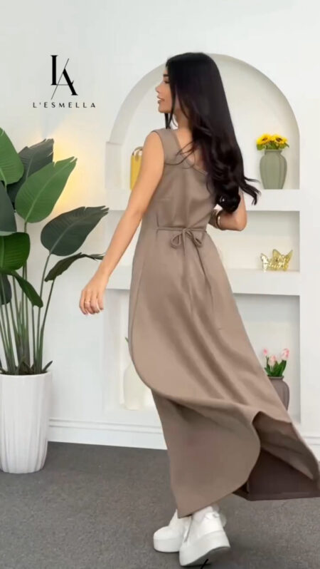 Duo Maxi Robe & Crop Top