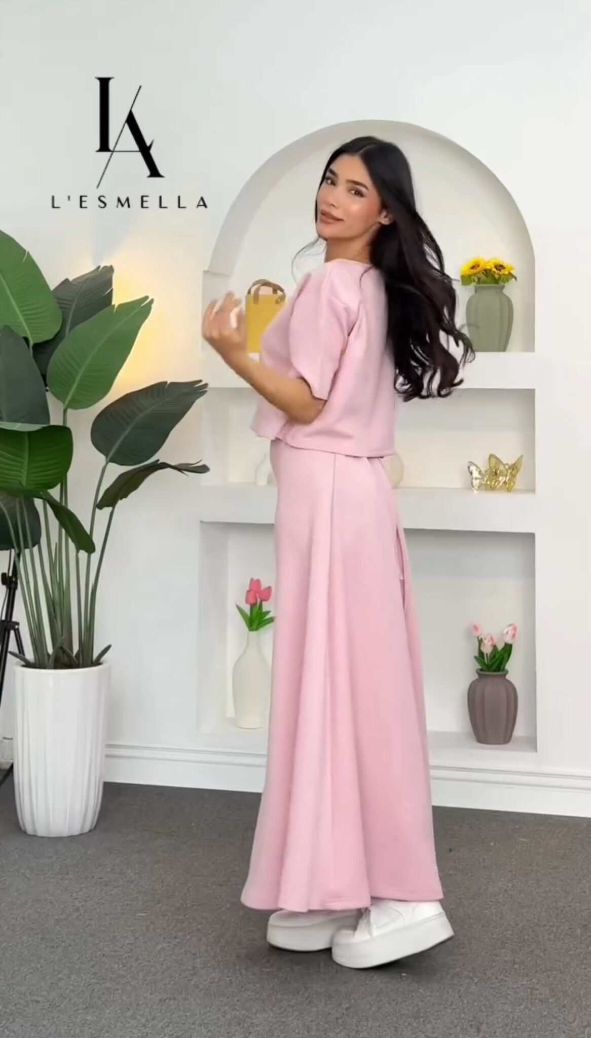 Duo Maxi Robe & Crop Top