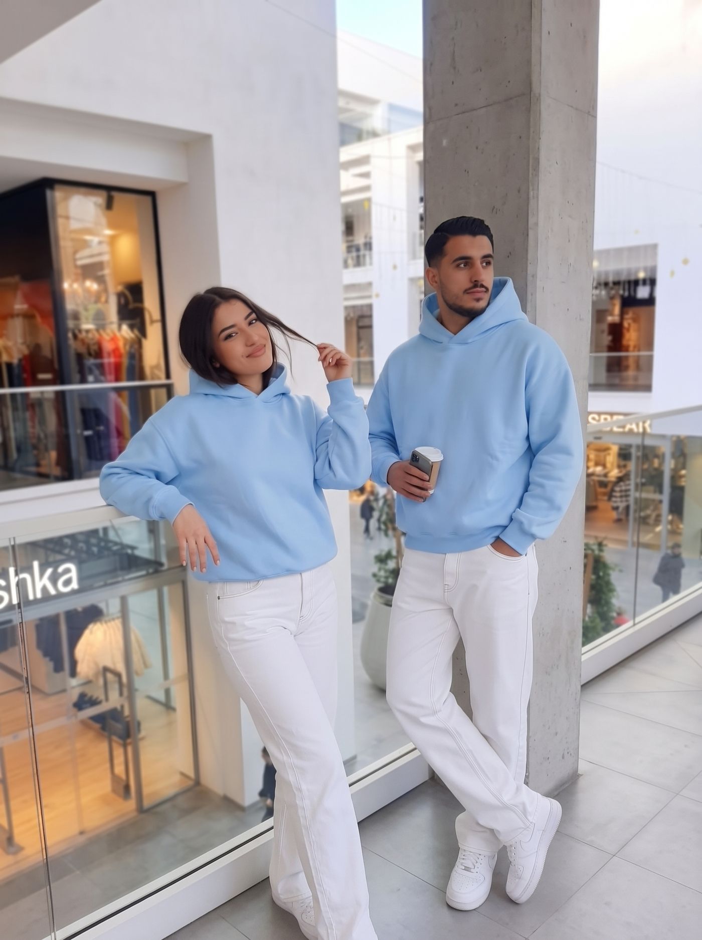 Hoodies bleu ciel L’Esmella